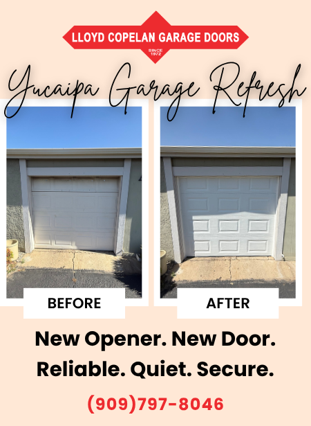 Smart Garage Door Upgrade: Liftmaster Opener and Clopay Garage Door Install in Yucaipa